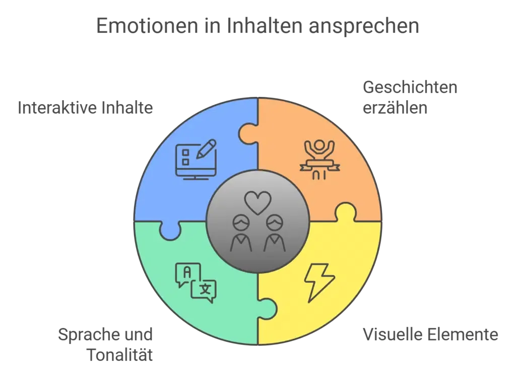 Emotionen in Inhalten ansprechen